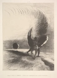 I vingens skugga bet den svarta varelsen, 1891.