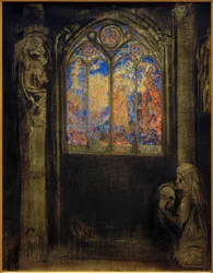Fönster i kyrkan
