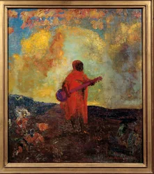Arabisk målning av Odilon Redon (1840-1916) 1893 Sön. 0,5x0,44 m Paris, Museum of the Peute Palais.