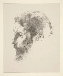 Porträtt av Pierre Bonnard