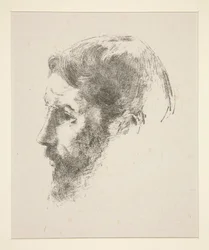 Porträtt av Pierre Bonnard