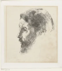 Porträtt av Pierre Bonnard