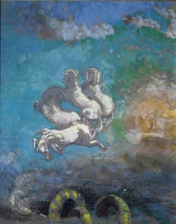 Apollons vagn - Pastell