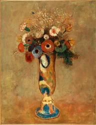 Vas med blommor, 1912