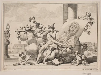 Peder Lasson. Allegoriska omgivningar.