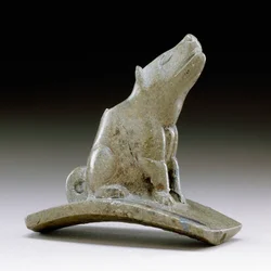 Coyote plattformsrör, 200 BC-100 AD (pipestone)