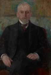 Porträtt av Henryk Sienkiewicz (1846-1916)