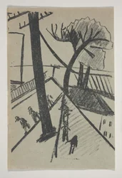 Untitled (Futurist City Scene) från "Majakovskijs poesi"