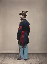 Artilleri, kvartermästarsergeant, 1866.