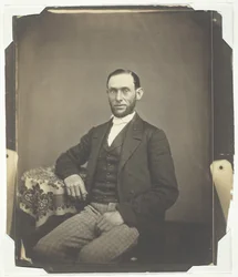 Utan titel [porträtt av en skäggig man], 185059.
