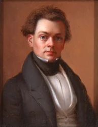 Självporträtt, ca. 1850.
