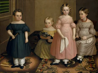 The Alling Children, ca. 1839.