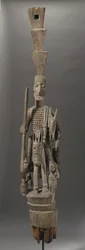 Yoruba Veranda Post, Nigeria (Wood)