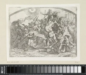 Joshua beordrar solen och månen att stå stilla Målningar i Rafaels loggia (serietitel)