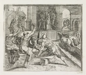 Salomo bygger templet i Jerusalem Målningar i Raphaels Loggia (serietitel)