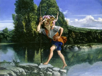 Landskap med St. Christopher
