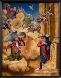 Bebådelsen, ca. 1600.