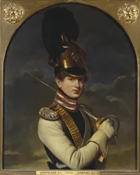 Porträtt av greve Nikita Petrovich Trubetskoy 1804-1886, 1826