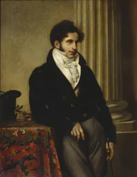 Porträtt av greve Sergey Semionovich Uvarov 1786-1855, 1815-1816