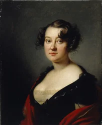 Porträtt av prinsessan Yelena Mikhaylovna Galitzine 1776-1856, 1815