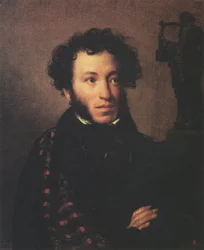 Porträtt av Alexander Pusjkin
