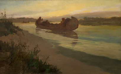 Marquette och Joliet på Mississippi