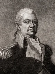 Henry Knox, från The History of Our Country, publicerad 1905 (trägravyr)