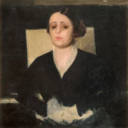 Porträtt av Elvira Giannelli