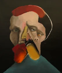 Another Vincent, 2022 (olja och akryl på duk)