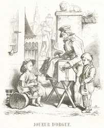 J: Orgelspelare