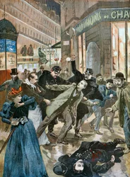 Arrestering av anarkisten Emile Henry
