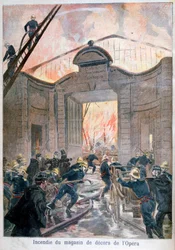 Brand på Operan, Paris, 1894