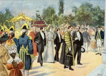 Sir Joseph Renals besöker Bordeaux