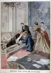 Félix Faures död, 1899.
