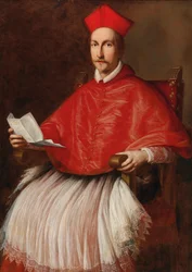 Porträtt av kardinal Francesco Barberini 1597-1679, ca 1624.