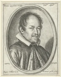 Porträtt av kompositören Paolo Quagliati ca. 1555-1628, 1623