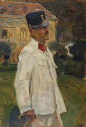 Heinrich (?) Gallia i officersuniform