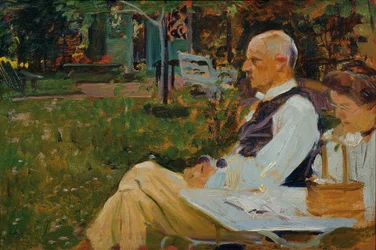 Heinrich (?) Triesch och hans fru