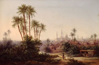 Utsikt över Kairo, 1867.