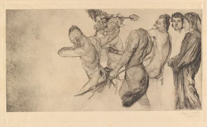 Dante och Virgil besöker helvetet (Inferno Canto 22)