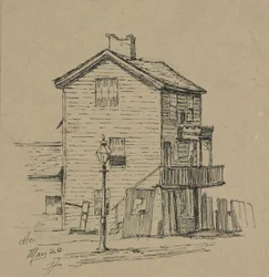 Ett gammalt hus, Cleveland.