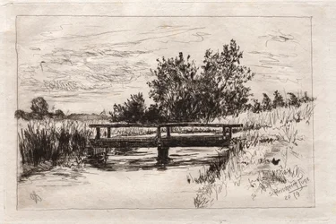 Bridge, Schleissheim, 1879.