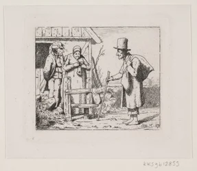 Figurer på en bondgård