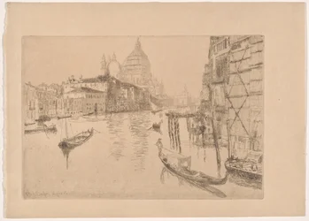 Ingång till Canal Grande