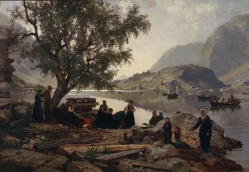En del av fjorden