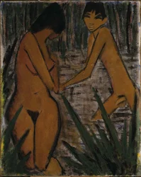 Badgäster, c. 1920.