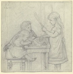 Spelad skolscen