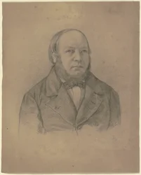 Porträtt av Johann Christof Scholderer, konstnärens far