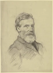 Porträtt av dr George Bird (?)