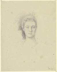Porträtt av Miss Martin